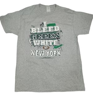 NWOT VINTAGE NEW YORK JETS 🏈 HEATHER GRAY GRAPHIC T-SHIRT SZ XL